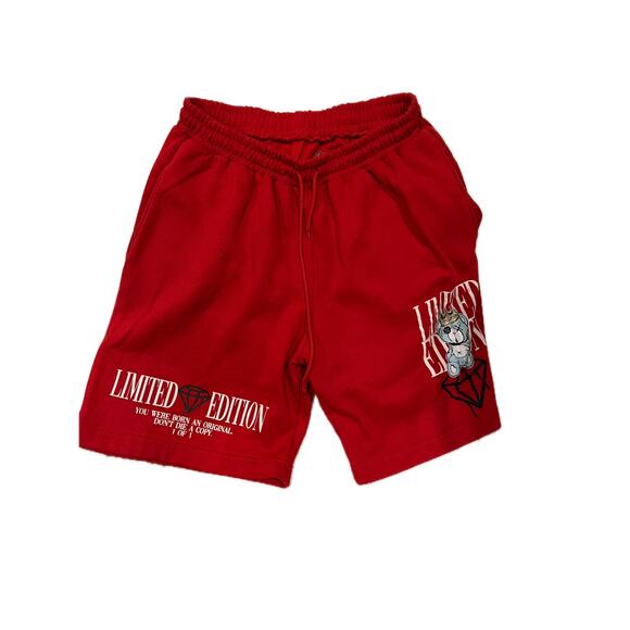 Rgstr Red Limited Edition Born An Original Shorts Mens Large - Picture 1 of 3